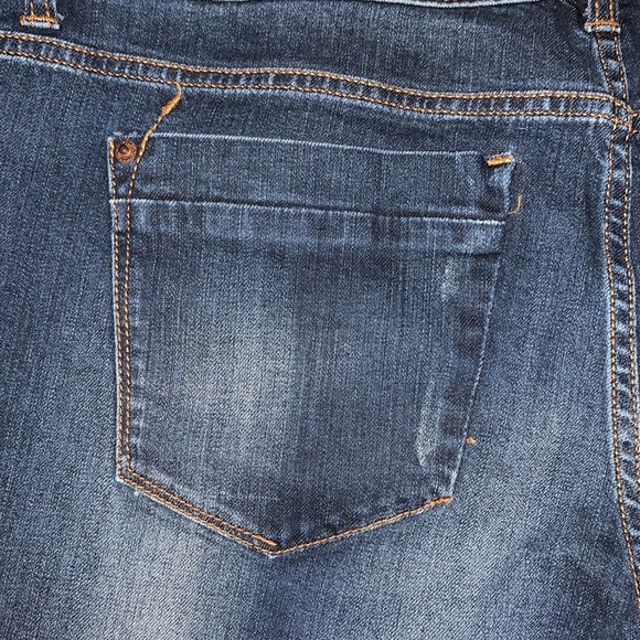 Ladies Mossimo skinny denim jeans.  14 S Fit 4 - Picture 5 of 7